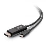 C2G C2G54474 35.4" (0.9 m) USB Type-C DisplayPort Black