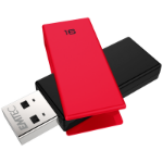 Emtec C350 Brick USB flash drive 16 GB USB Type-A 2.0 Black,Red