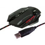 Cables Direct NLMS-GM01 mouse Right-hand USB Type-A Optical 2400 DPI