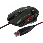 Cables Direct NLMS-GM01 mouse Gaming Right-hand USB Type-A Optical 2400 DPI