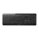 HP 643690-031 keyboard USB QWERTY English Black