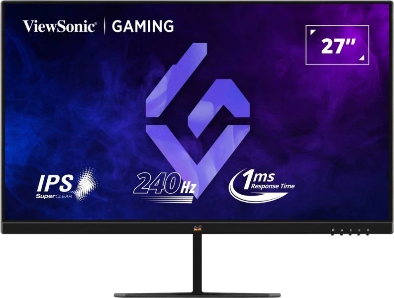 Viewsonic LED monitor VX2779A-HD-PRO 27Inch  Full HD 250 nits, resp 1ms,240Hz HDR10, Free Sync hight adjusted