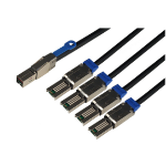 Overland-Tandberg O-T 2M external fanout cable - mini-SAS HD (SFF-8644) to (4x) mini-SAS (SFF-8088)