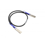 Supermicro CBL-NTWK-0942-MQ28C10M fibre optic cable 1 m QSFP+ Black