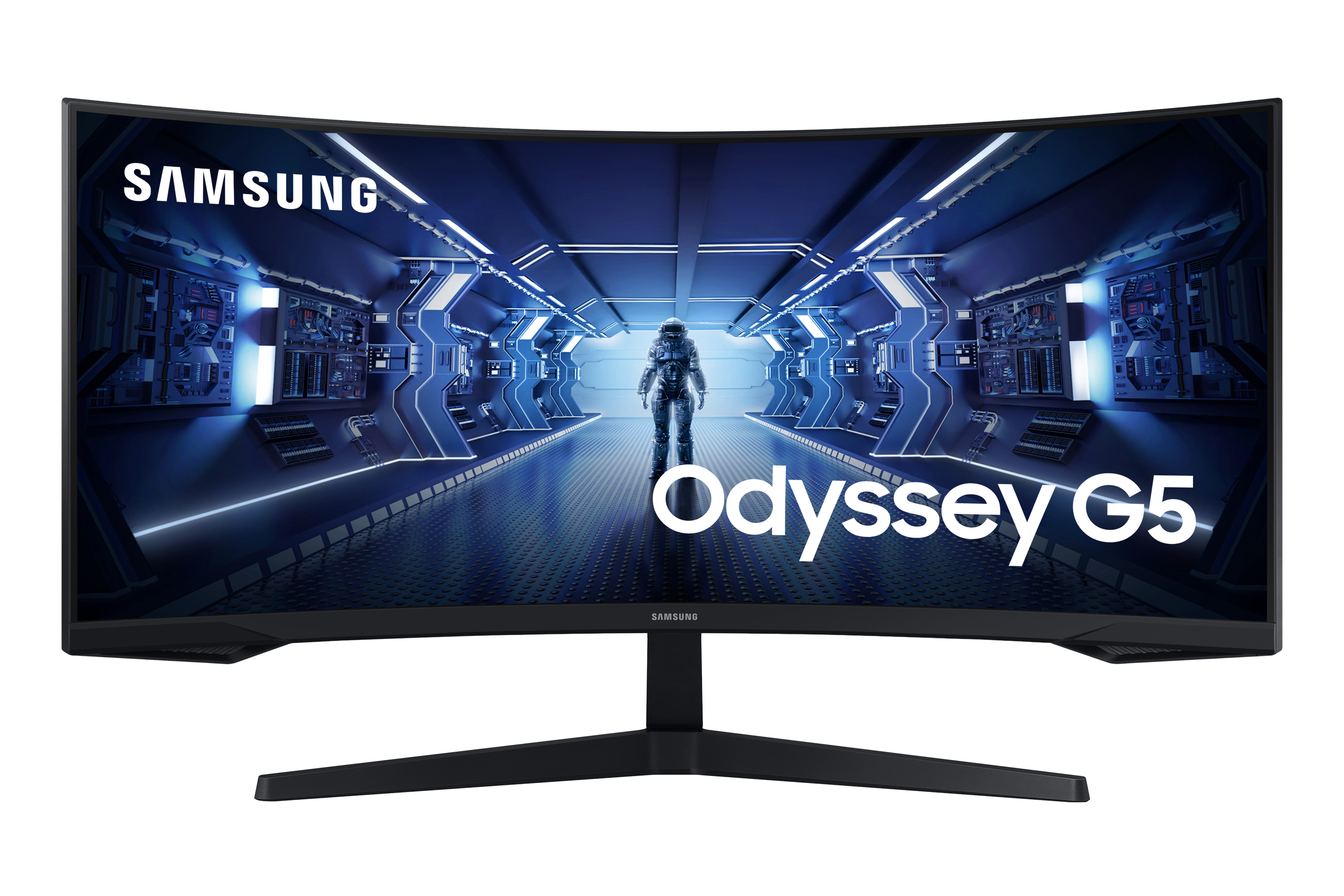 Image of Samsung Odyssey G55T 86.4 cm (34") 3440 x 1440 pixels UltraWide...