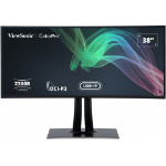 Viewsonic VP3881A computer monitor Quad HD+ 96.5 cm (38") 3840 x 1600 pixels LED Black