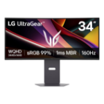 LG 34G600A-B computer monitor 86,4 cm (34") 3440 x 1440 Pixels Wide Quad HD LCD Zwart