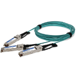 AddOn Networks MFS1S50-H015V-AO InfiniBand/fibre optic cable 15 m QSFP56 2x QSFP56 Aqua colour