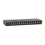 NETGEAR GS316 Unmanaged L2 Gigabit Ethernet (10/100/1000) Zwart
