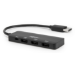 Rocstor Y10A314-B1 interface hub DisplayPort Black