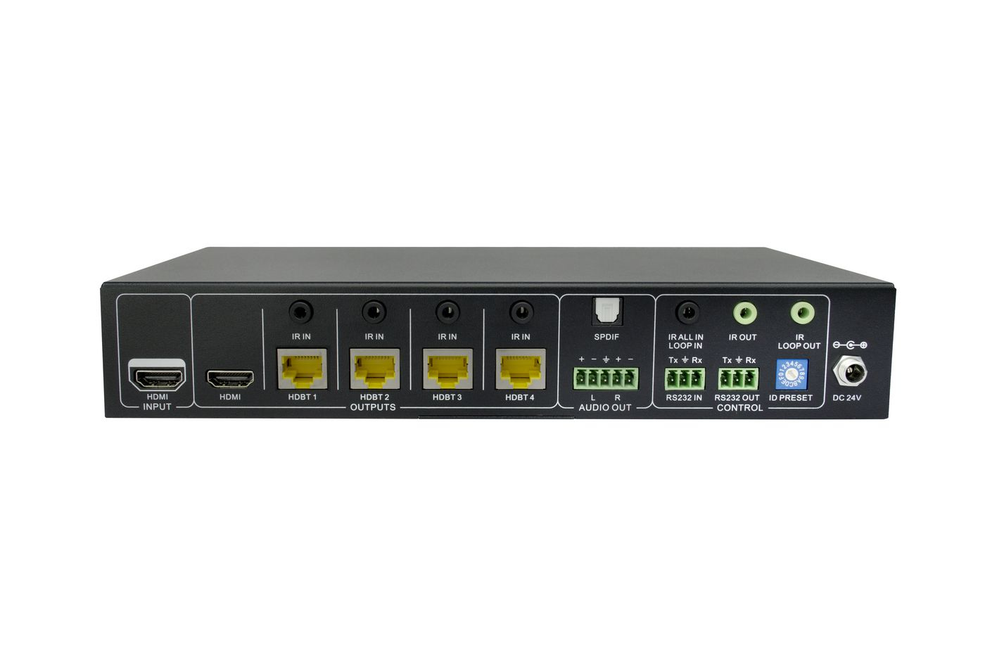 Vivolink VLHDBSP1X4V2 video splitter HDMI 4x RJ-45