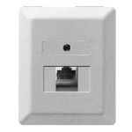 ZE Kommunikationstechnik 1-622.01.5.11 socket-outlet White