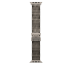 Apple 49mm Natural Titanium Milanese Loop - Medium