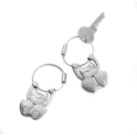 TROIKA KR10-20/MA key ring/case Keyring Silver