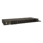 Tripp Lite PDUMH20HV power distribution unit (PDU) 10 AC outlet(s) 1U Black