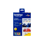 Brother LC38CL3PK ink cartridge 3 pc(s) Original Cyan, Magenta, Yellow