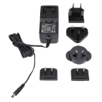 Crestron PW-2412WU power adapter/inverter Indoor Black
