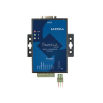 Moxa TCC-100I-T seriële converter/repeater/isolator RS-232 RS-422/485 Blauw