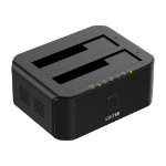 UNITEK Y-3032 storage drive docking station USB 3.2 Gen 1 (3.1 Gen 1) Type-A Black