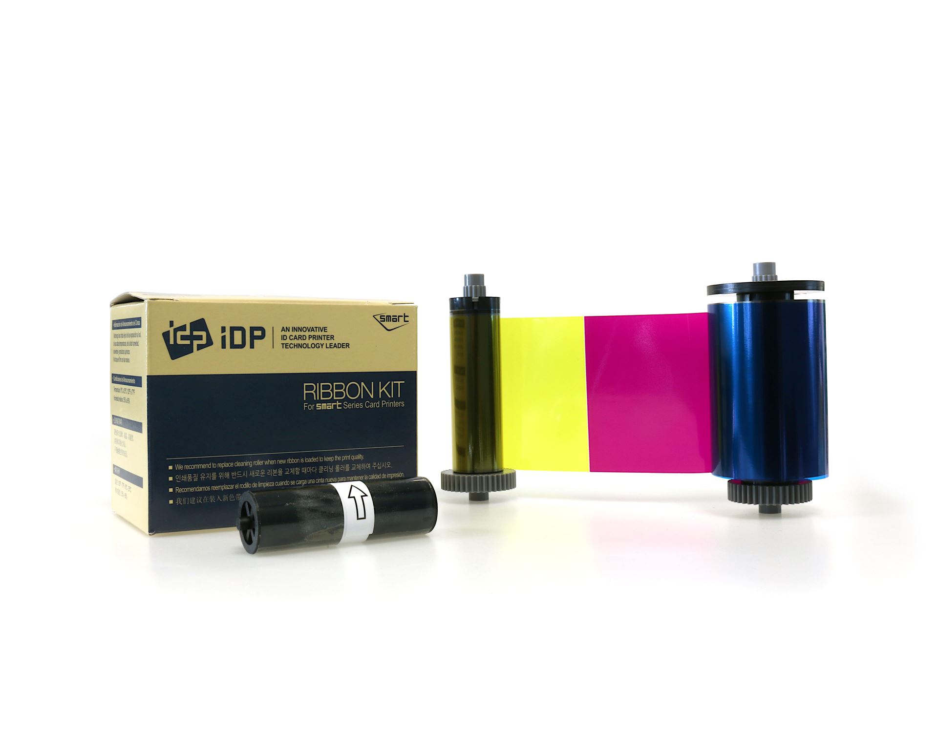 Image of IDP Smart 653362 YMCFKO Colour Ribbon (200 Prints)