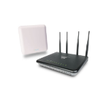 Luxul Wireless WS-250-E wireless router Dual-band (2.4 GHz / 5 GHz) Black