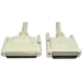 Cables Direct 1m HP68/D25 M/M SCSI cable Beige External DB68/HP DB25