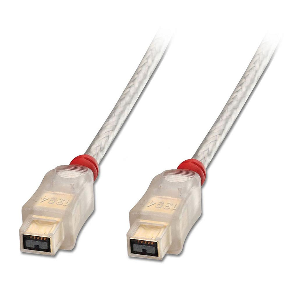 Lindy 1m Premium FireWire 800 Cable - 9 Pin Beta Male to 9 Pin Beta Male