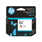 HP 62 Tri-color Original Ink Cartridge C2P06AN