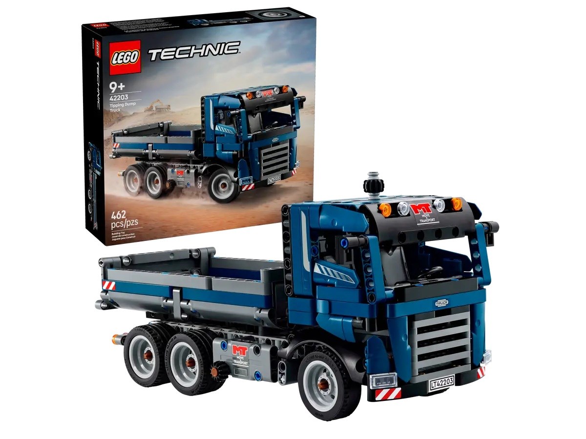 LEGO Technic 42203 Wywrotka z przechyl