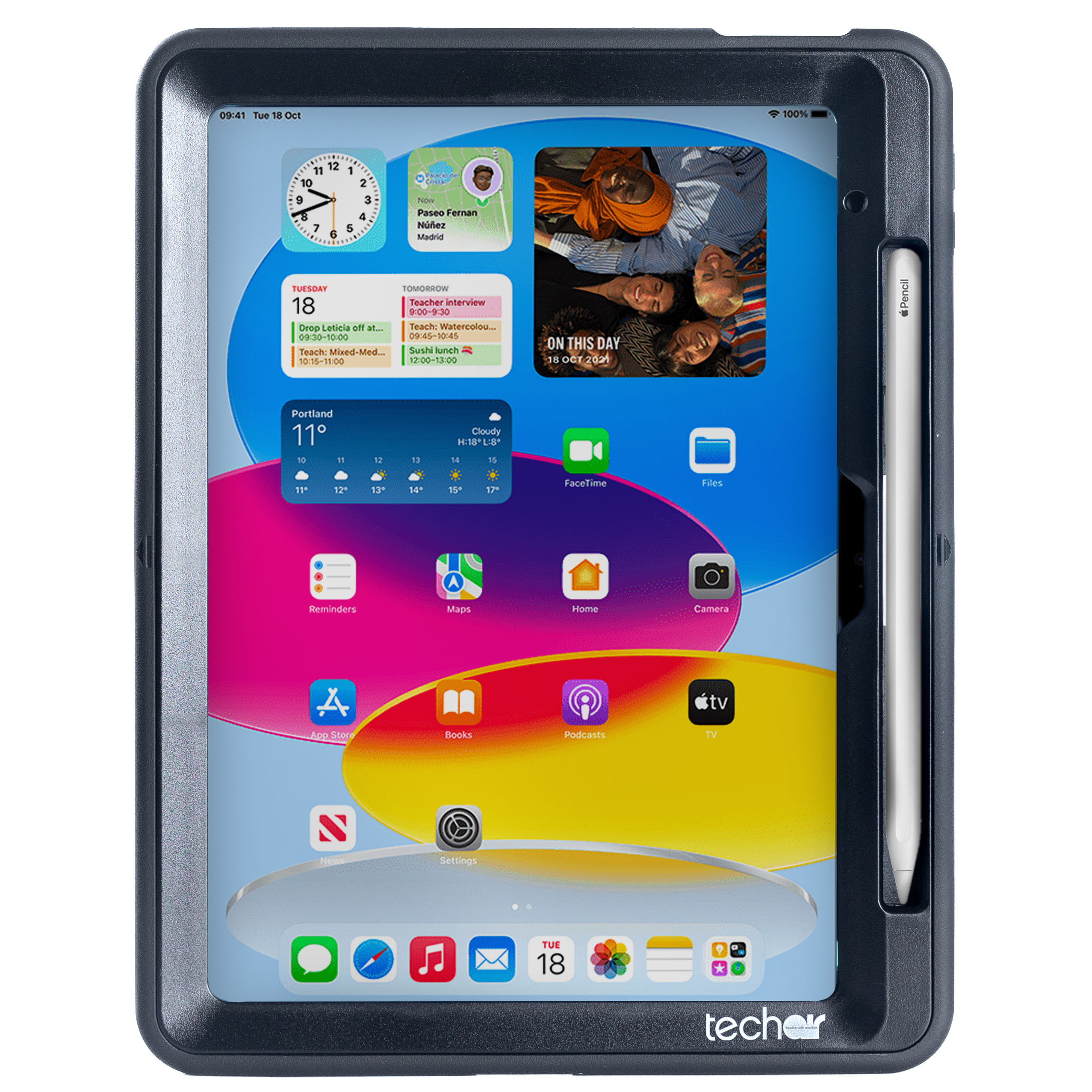 Image of Tech air TAXIPF059 tablet case 10th Gen iPad rugged case (10.9")