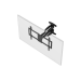 Monoprice 39257 TV mount 80" Black