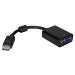 QVS DPVGA-MF video cable adapter VGA (D-Sub) DisplayPort Black