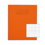 Rhino 8 x 6.5 Exercise Book 48 Page Orange S5 (Pack of 100)