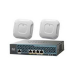 Cisco AIR-AP3702I-UX-WLC access-punkter för trådlösa nätverk 1300 Mbit/s Vit Strömförsörjning via Ethernet (PoE) stöd