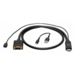 C2G C2G41473 120.1" (3.05 m) VGA (D-Sub) HDMI Black