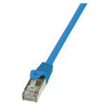 LogiLink CP1036D networking cable Blue 10 m Cat5e SF/UTP (S-FTP)