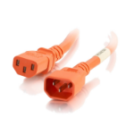 C2G 17488 power cable Orange 35.4" (0.9 m) C14 coupler C13 coupler