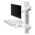 Ergotron LX Series 45-696-290 monitor mount / stand 86.4 cm (34") Wall White