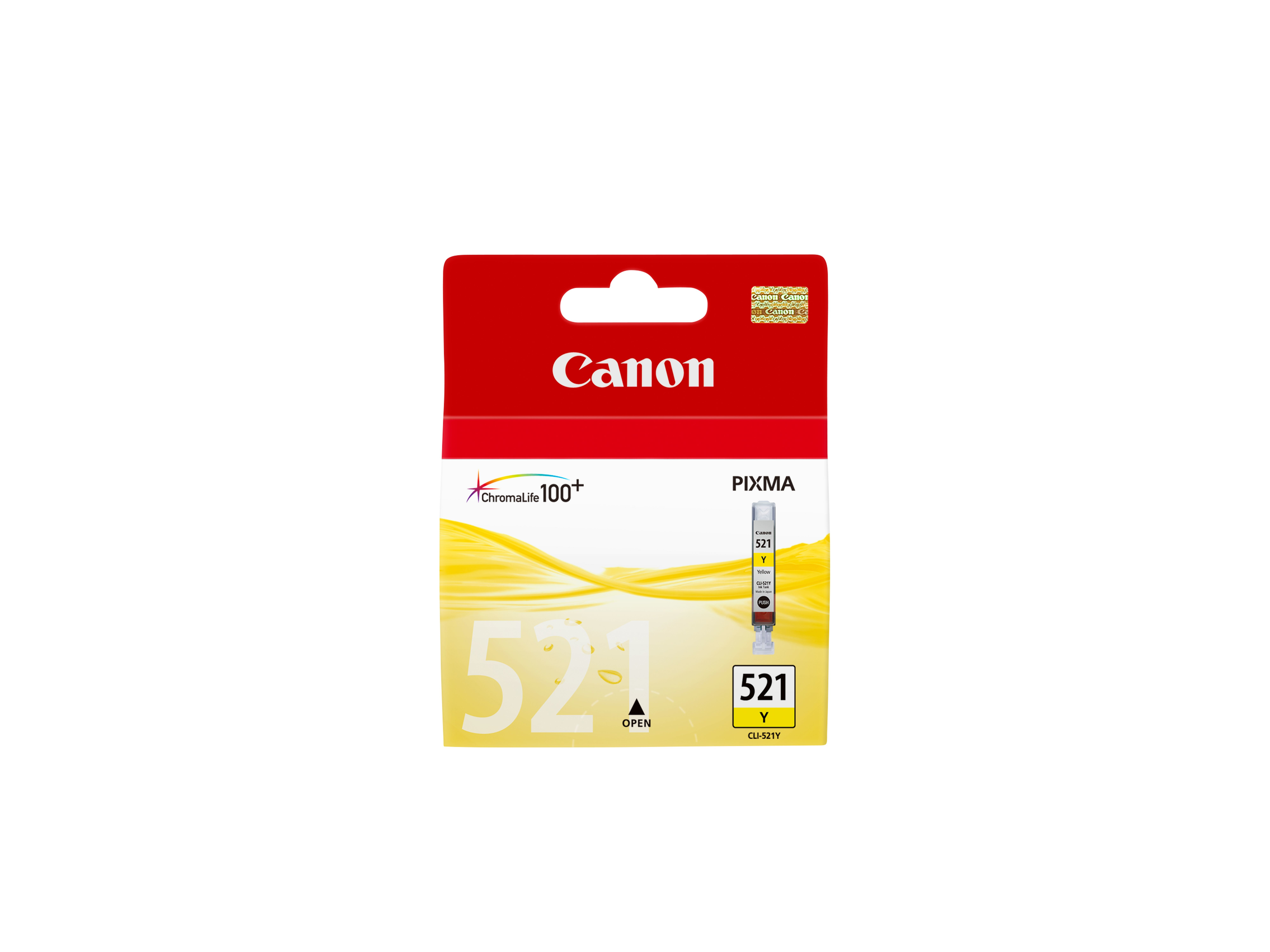 Image of Canon 2936B001/CLI-521Y Ink cartridge yellow, 477 pages ISO/IEC...