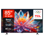 TCL T6C -UK 85 inch QLED 4K HDR 10+ Dolby Vision & Atmos Smart Fire TV