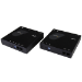 StarTech.com ST12MHDLANU AV extender AV transmitter & receiver Black