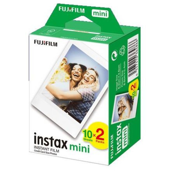 Fujifilm 16567828 Film, 2x10 pages Pack=2 for Fujifilm instax mini