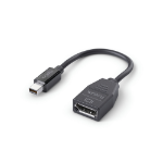 PureLink IS161 video kabel adapter 0,1 m Mini DisplayPort DisplayPort Zwart