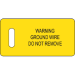 Panduit PT-GND warning sign