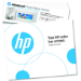 HP Papel fotográfico Advanced, brillante, 65 libras, 4 x 12 pulgadas (101 x 305 mm), 10 hojas
