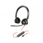 HP Poly Blackwire 3320-M - Customer Special 1 - Blackwire 3300 series - headset - on-ear - wired - USB-C - black - Certified for Microsoft Teams