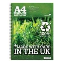 Image of Silvine PREM RECYCLD A4 WBND NBK PK5
