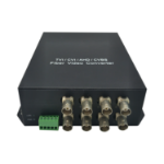 LevelOne 8-Channel BNC over Fiber Optic Extender Kit, 20km