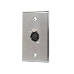 Monoprice 7396 wall plate/switch cover Silver