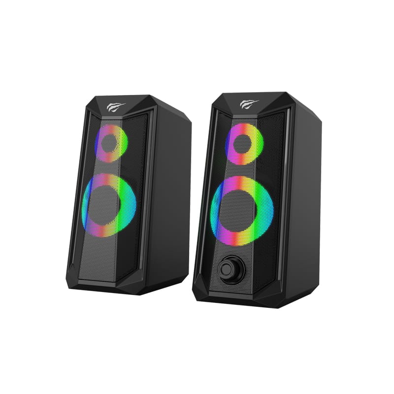Havit GAMING STEREO RGB SPEAKERS 10W BLACK SK202